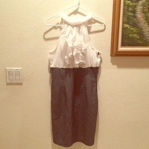 BCX formal ruffle dress